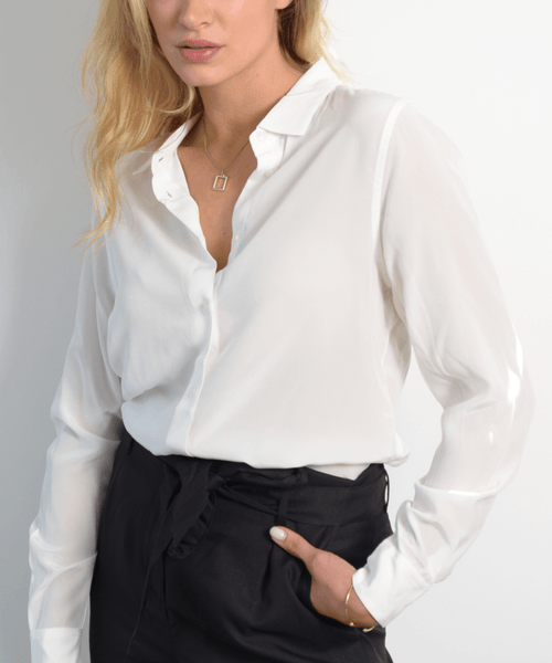 Silk online white shirt